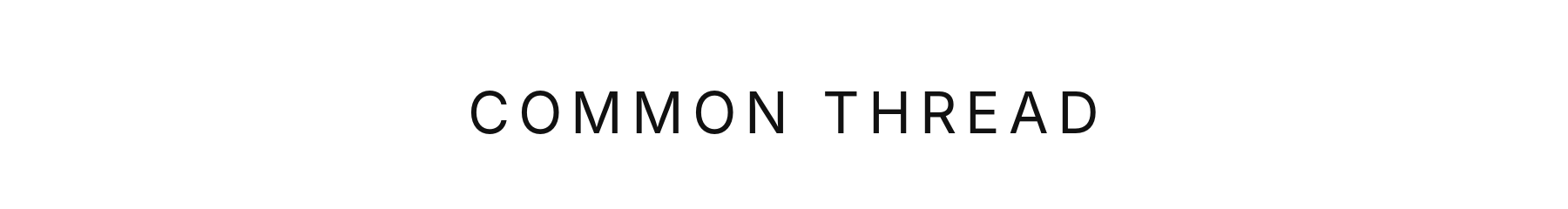 COMMON THREADS