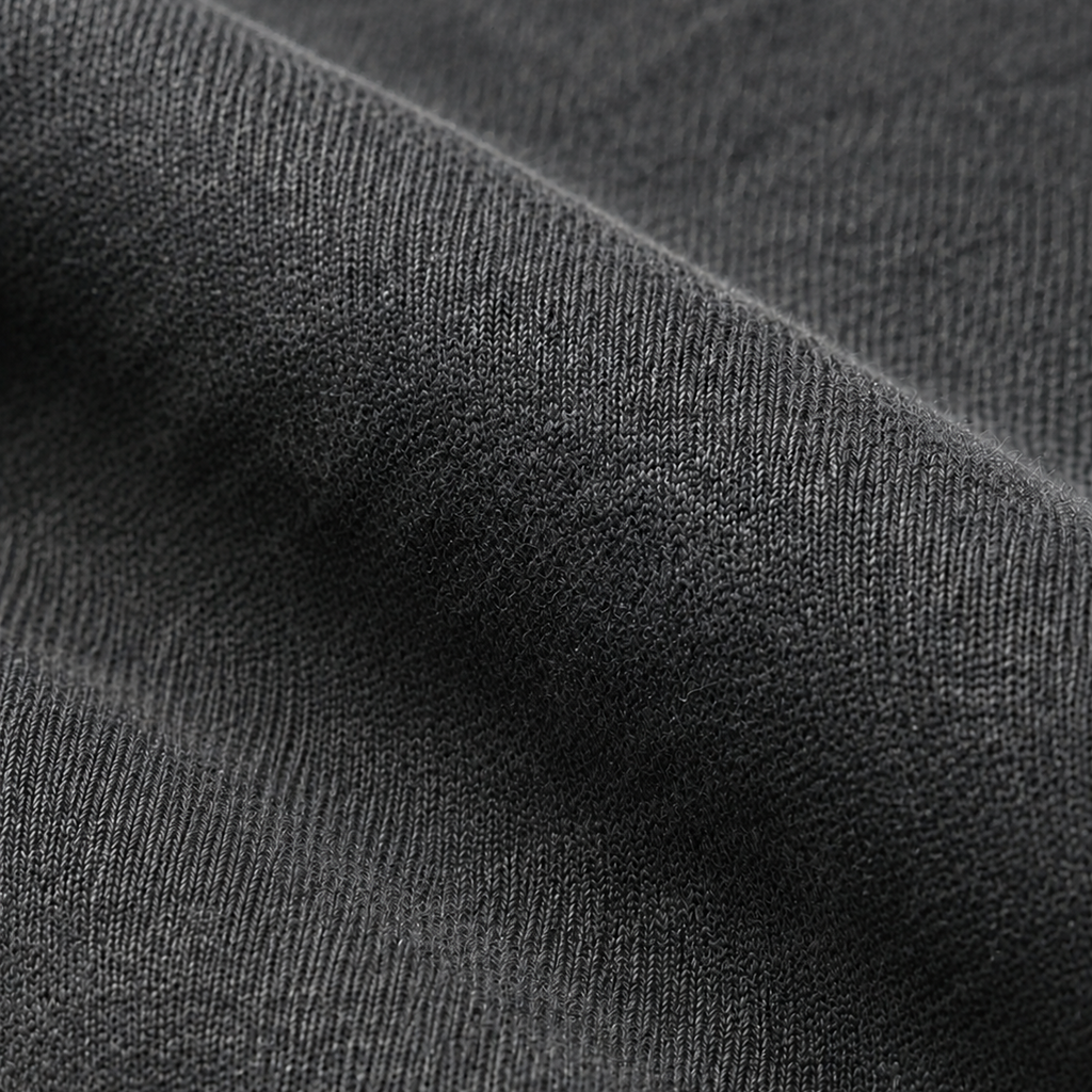 Close-up of the fabric texture on the Vintage Washed T-Shirt